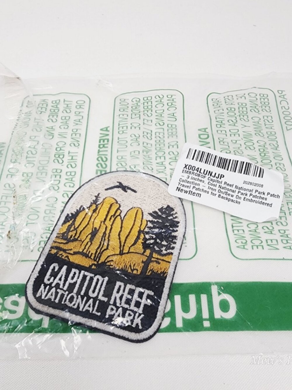 Capital Reef National Park Patch